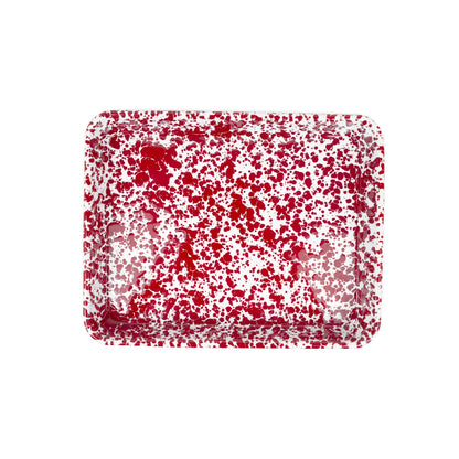 Splatter Enamelware Small Tray (Color Variants)