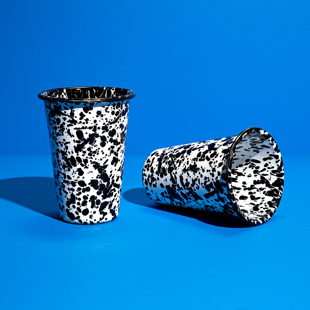 Splatter Enamelware Tumbler (Color Variants)