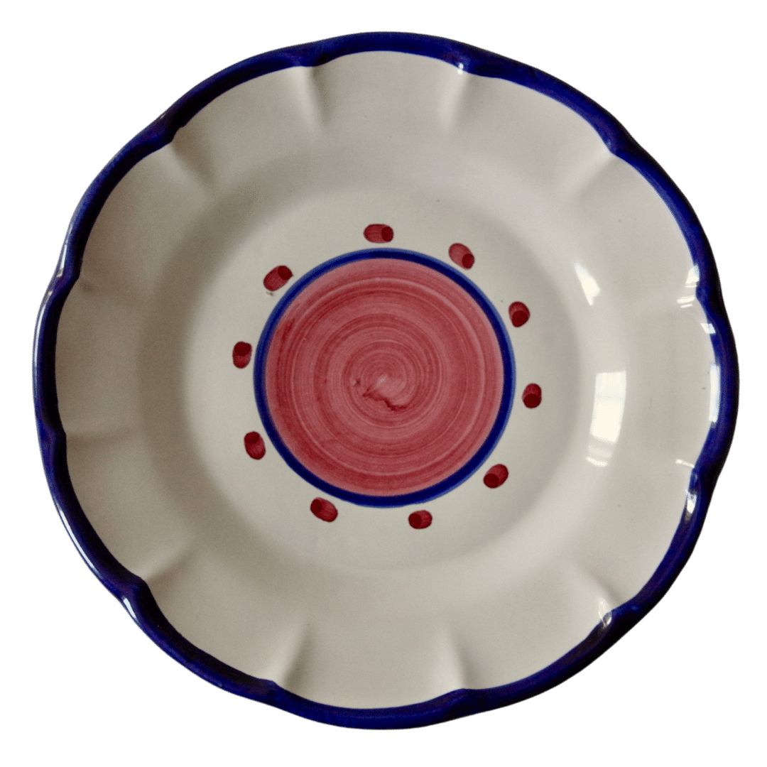 Sienna Plate - Handmade & Hand Painted on the Amalfi