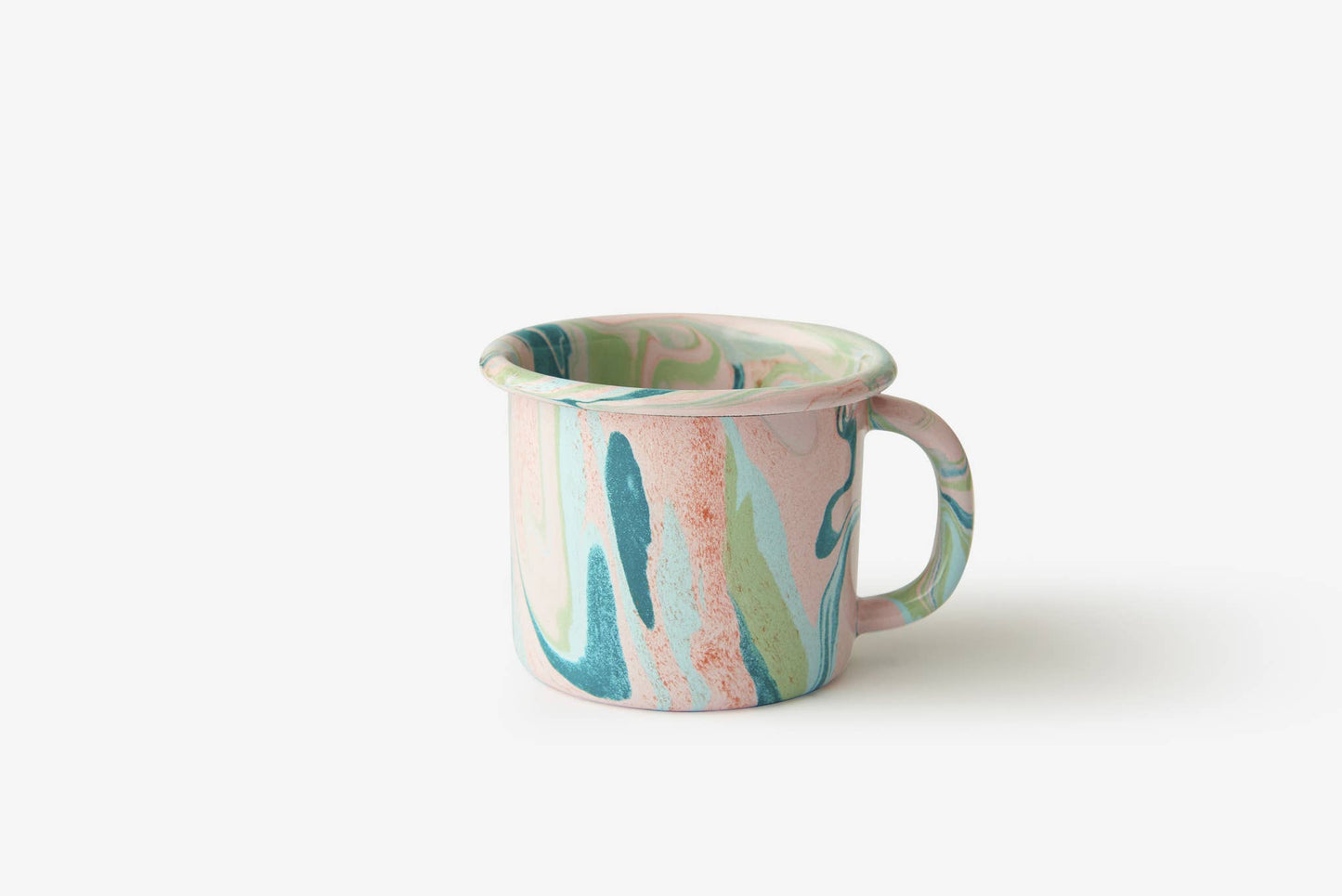 Swirl Enamelware Mug (Color Variants)