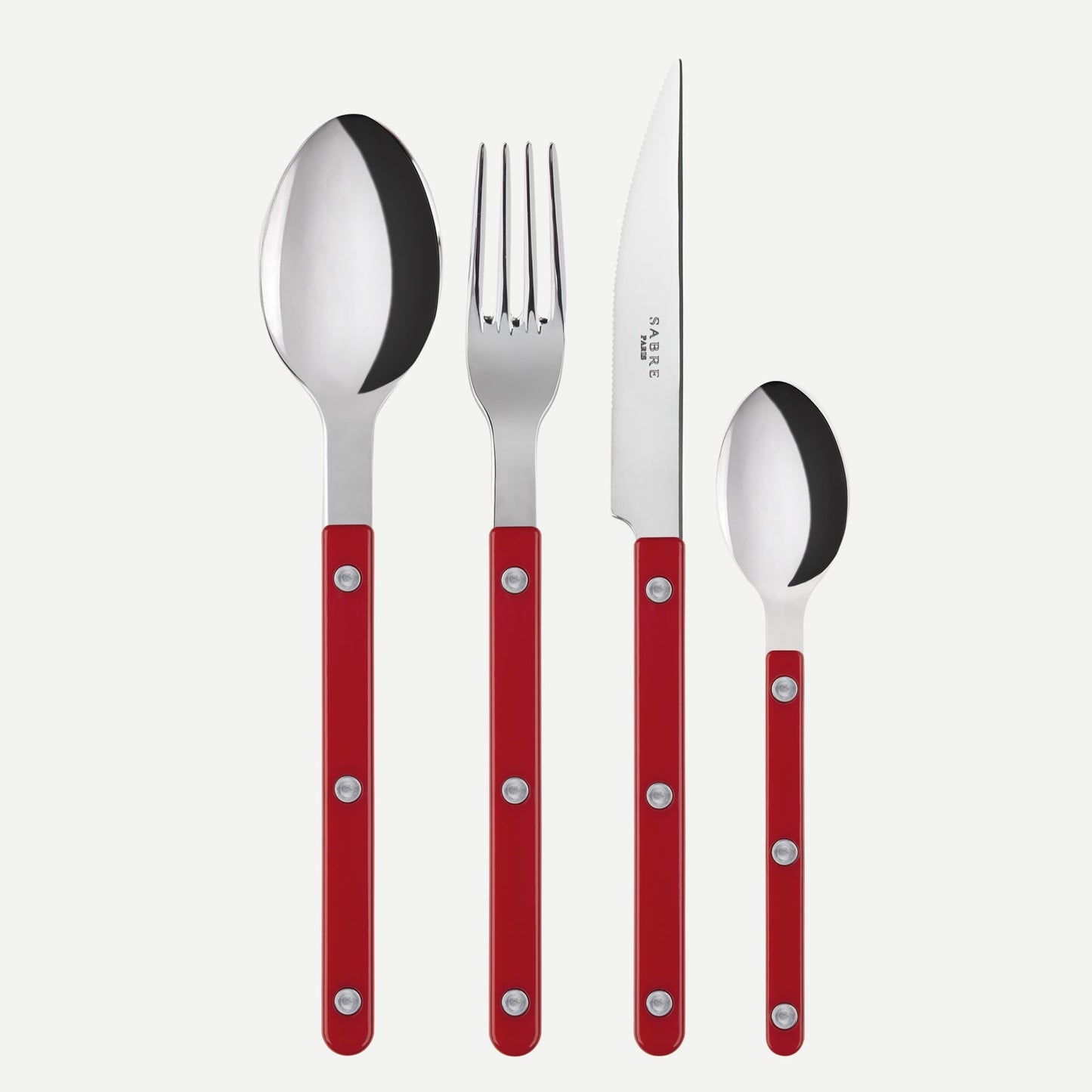 Sabre Red Flatware