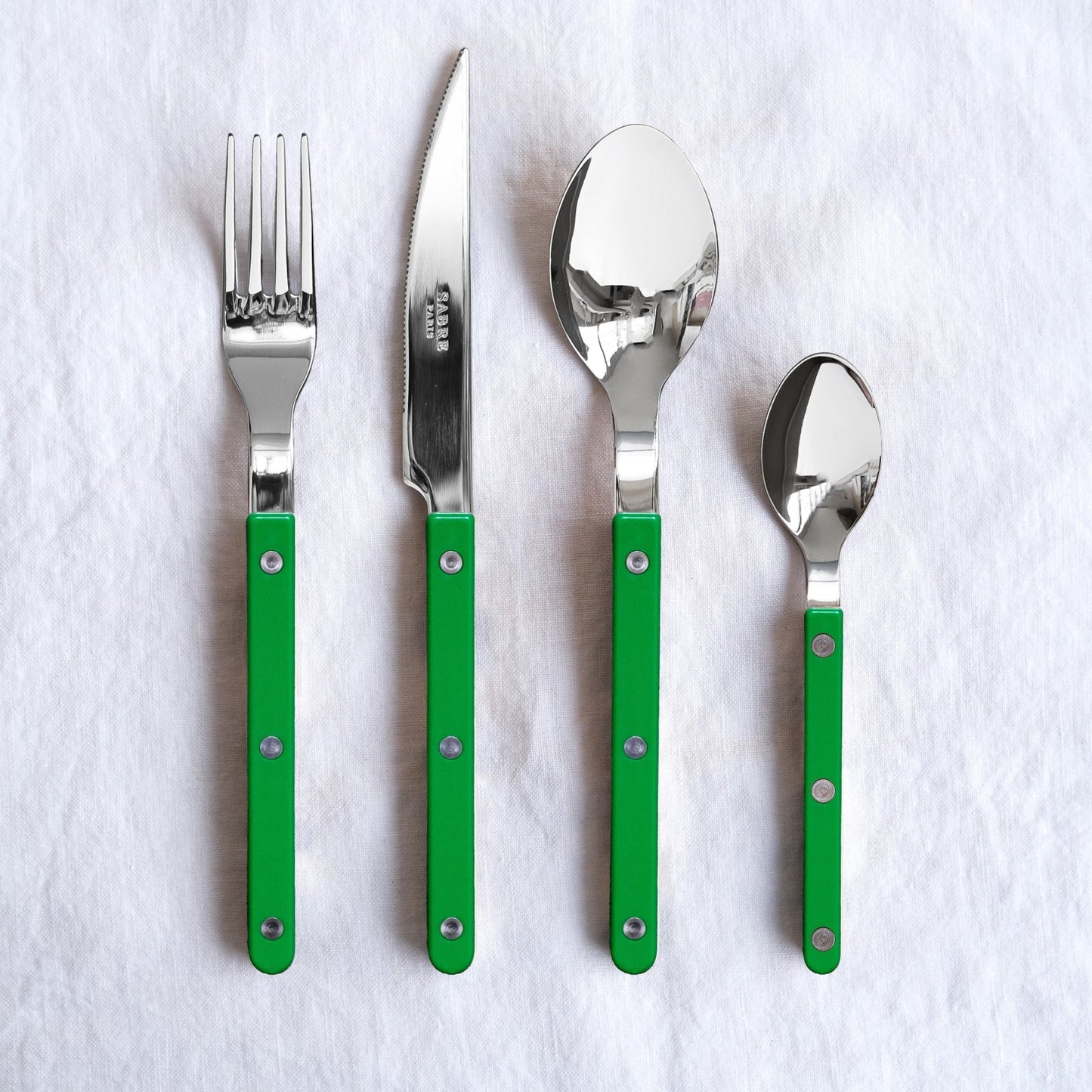 Sabre Garden Green Flatware