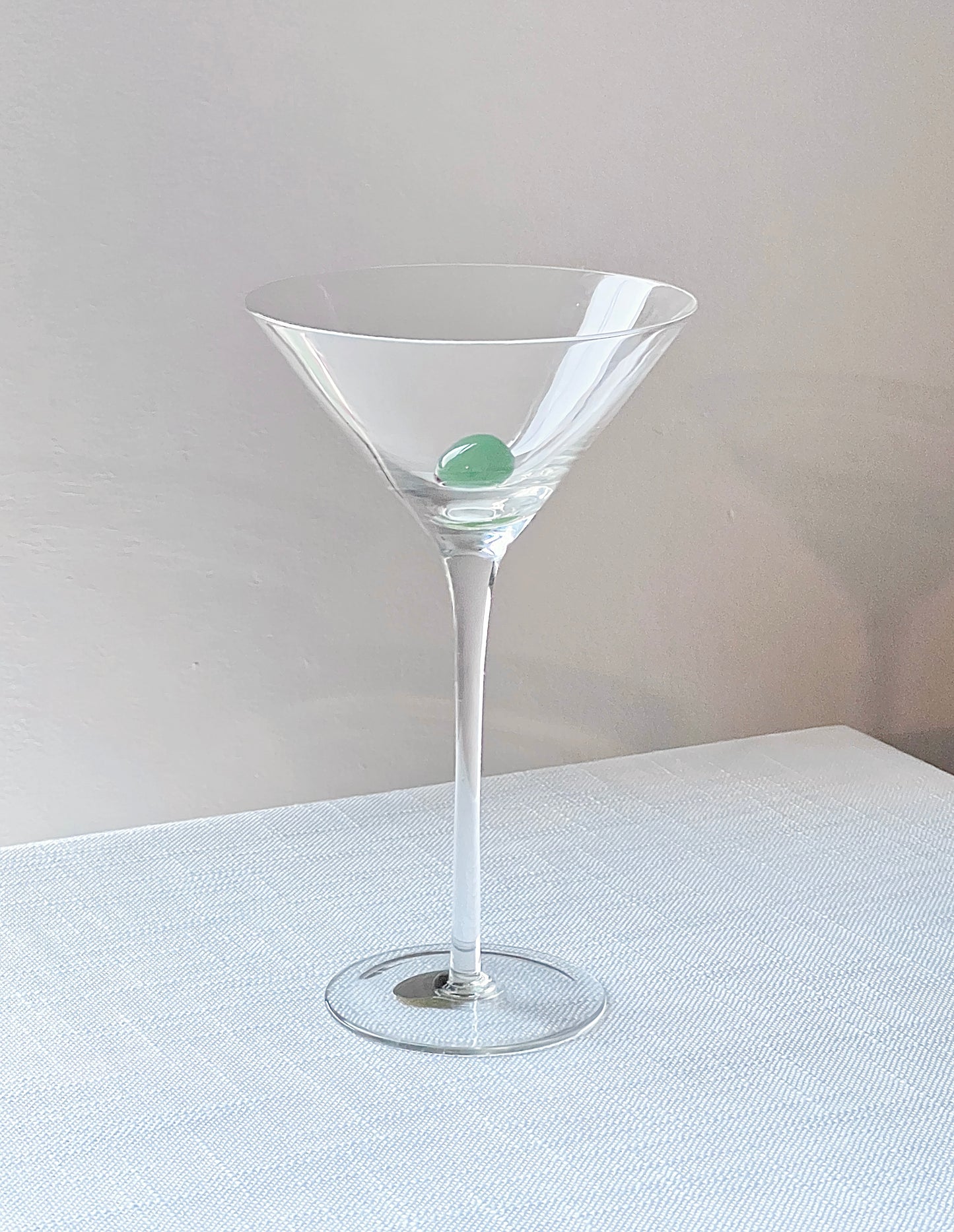 Vintage Large Martini with Olive