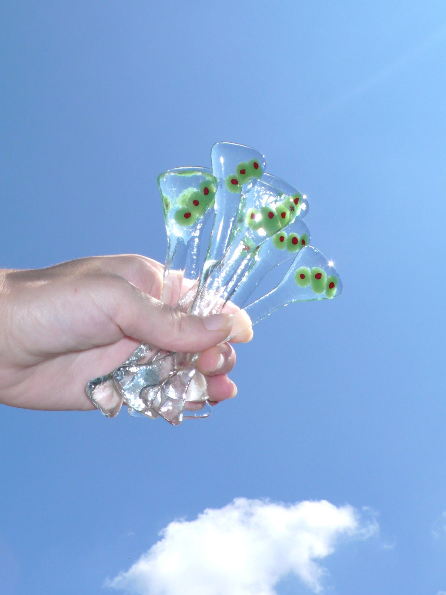 Happy Hour Glass Stirrers - Martini