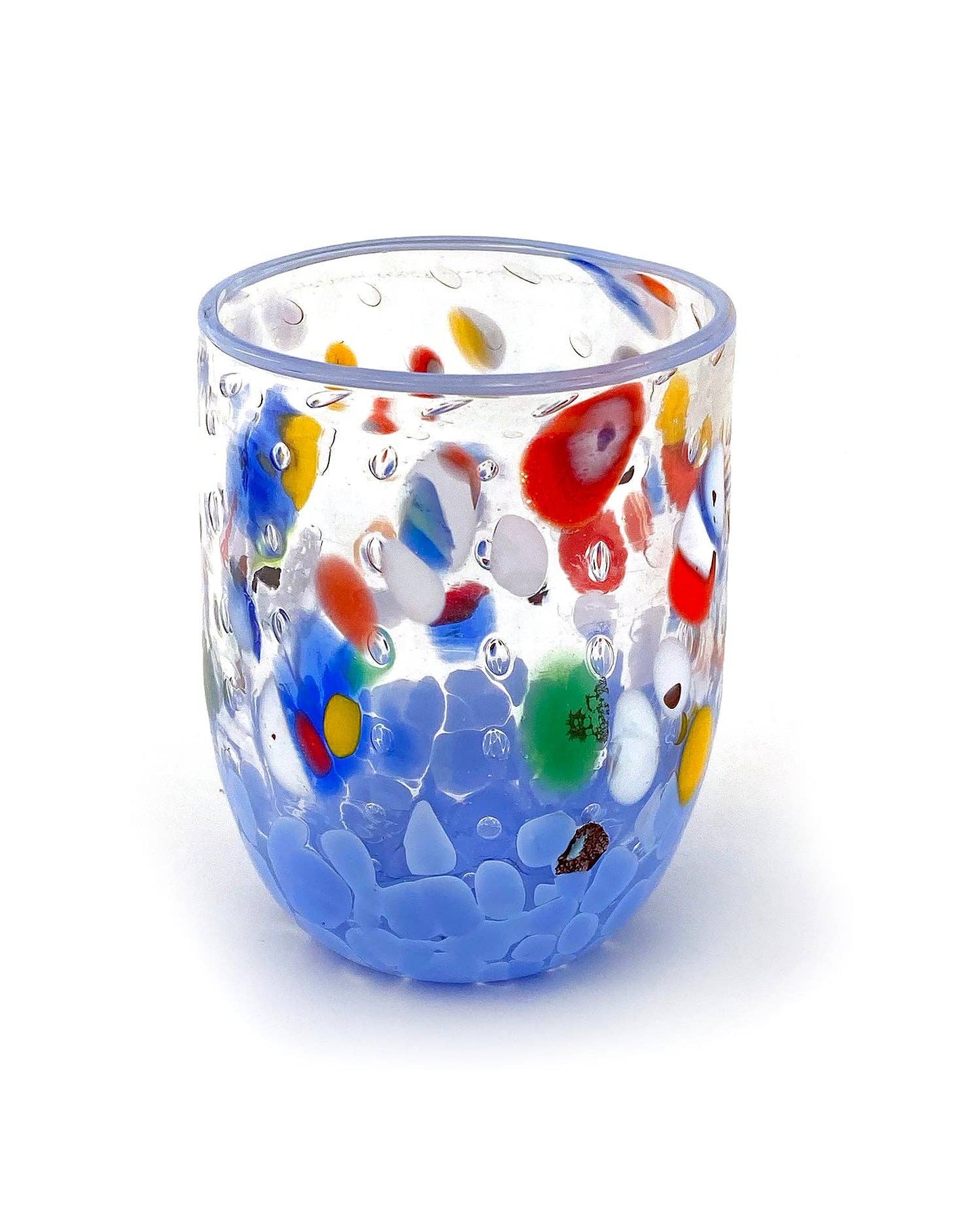 Murano Bubble Tumbler - Light Blue