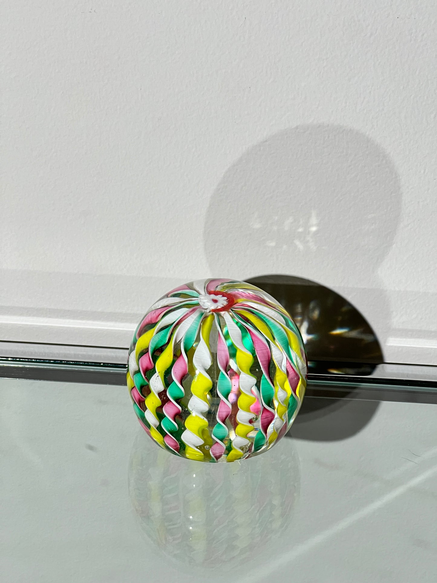 Vintage Twisted Colorful Ribbon Paperweight