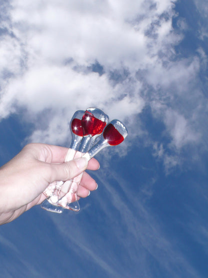 Happy Hour Glass Stirrers - Red Wine