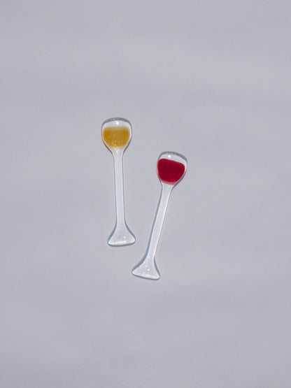 Happy Hour Glass Stirrers - Red Wine