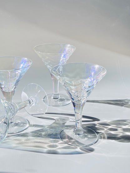 Vintage Iridescent Small Martini