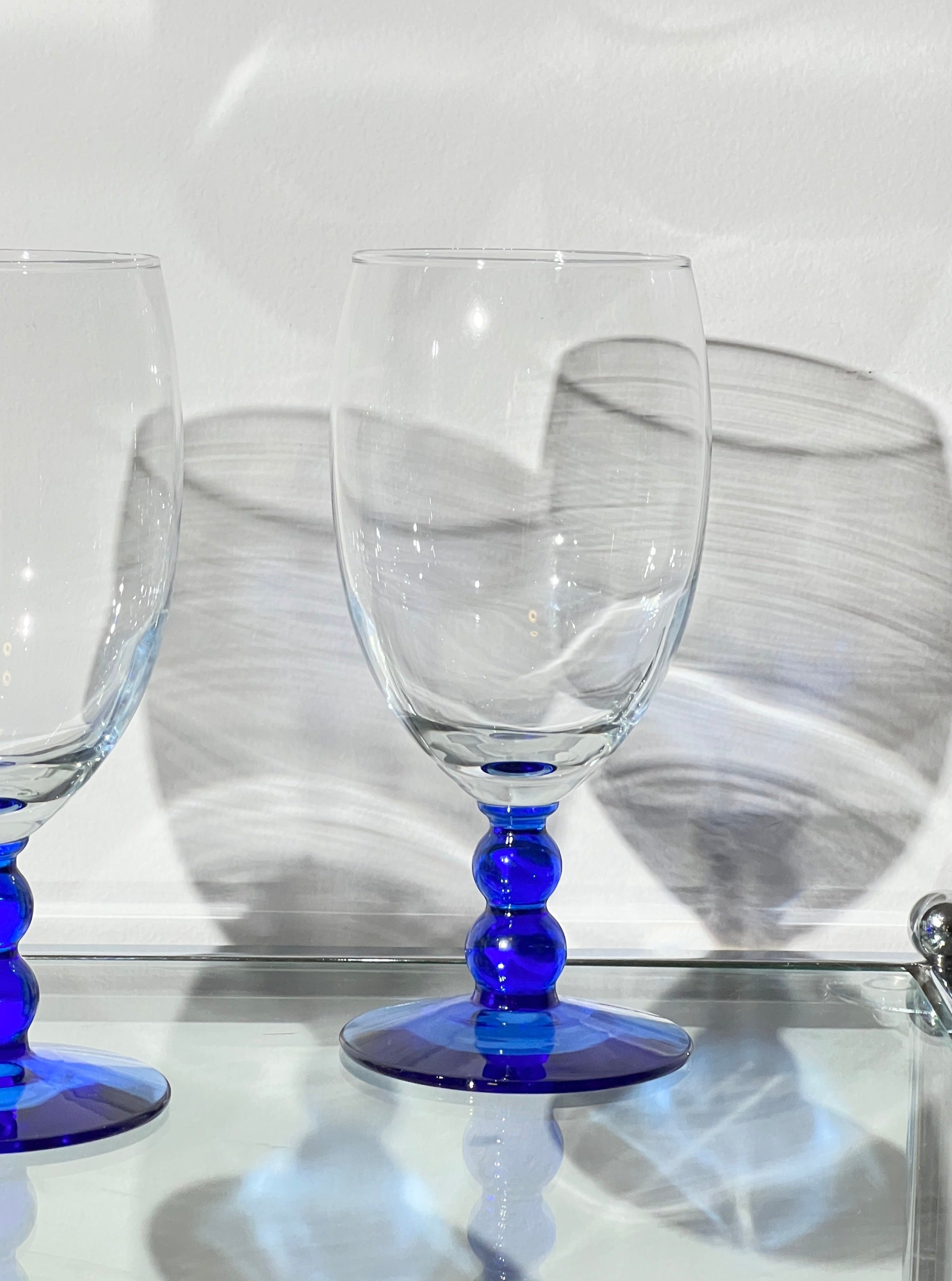 Libbey Bubble Stemmed Goblet – Glass Ripples