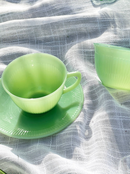 Jadeite Translucent Glass