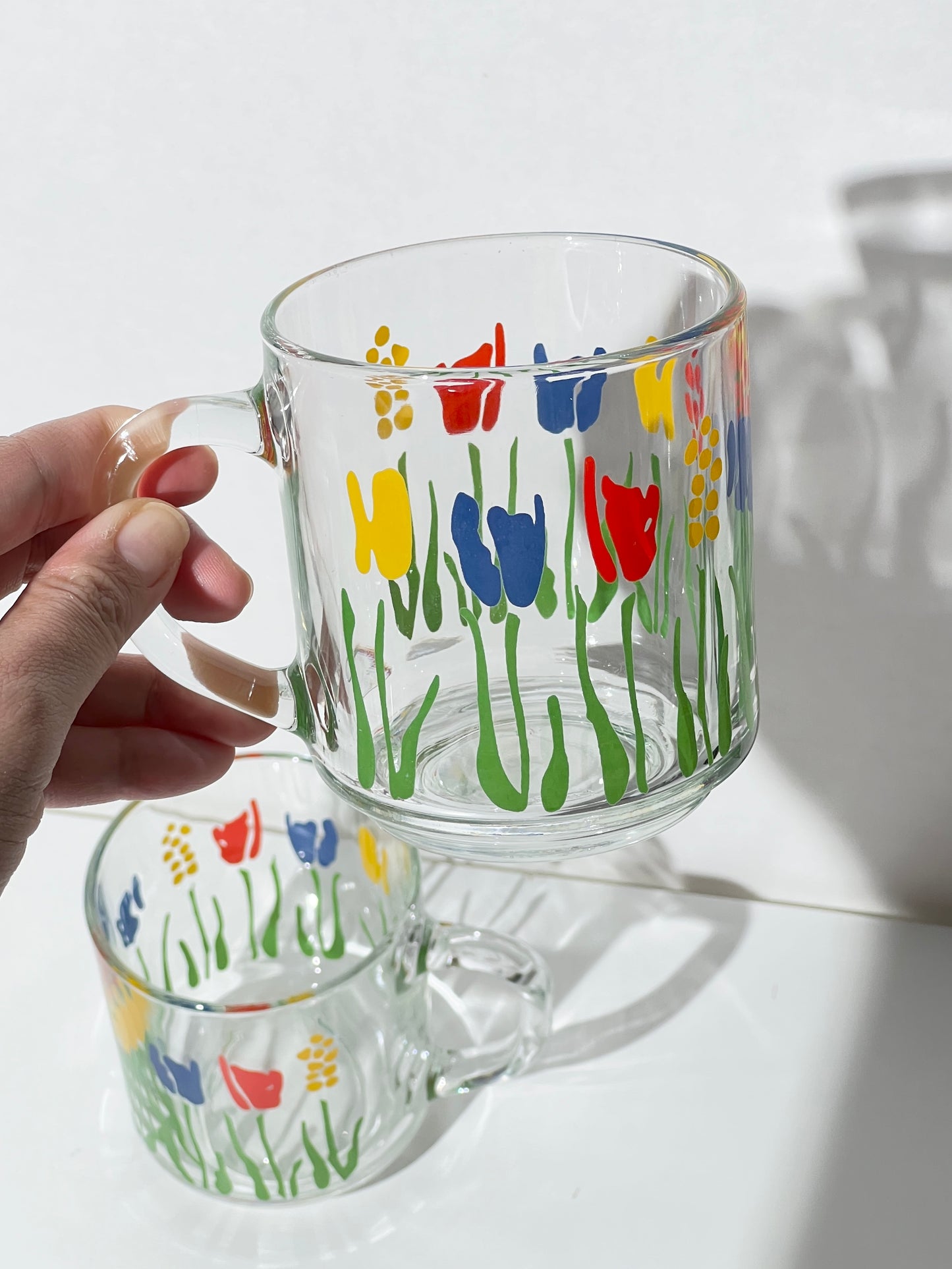 Vintage Tulip Garden Mug