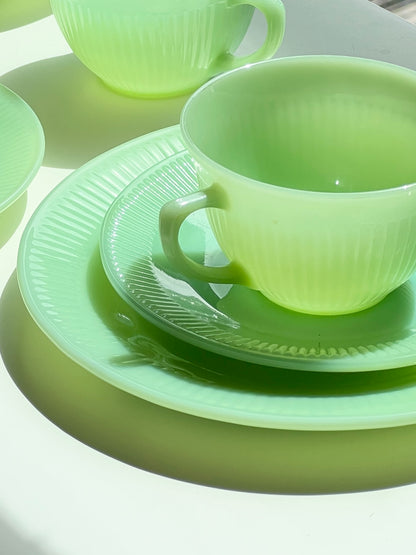 Jadeite Translucent Glass