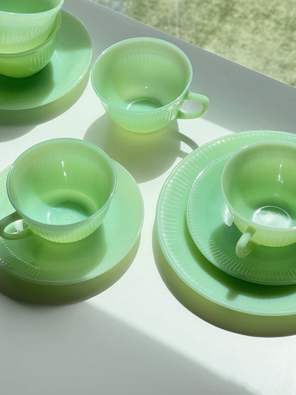 Jadeite Translucent Glass