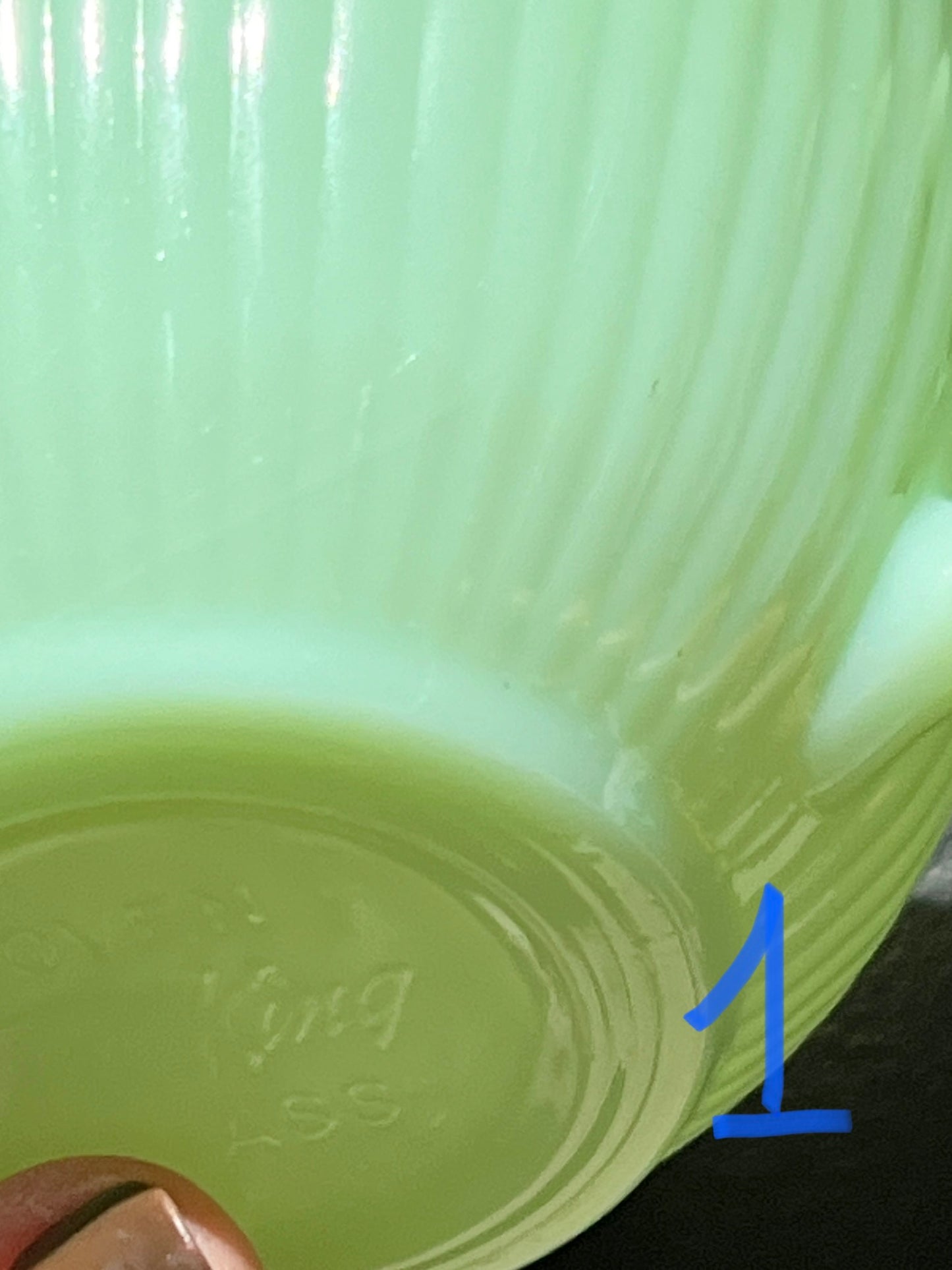 Jadeite Translucent Glass