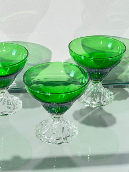 Vintage Emerald Green Swirl Boopie Coupe