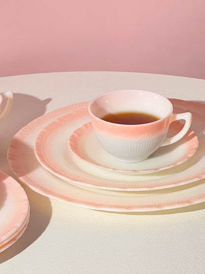 Pink Blush Translucent Dinnerware