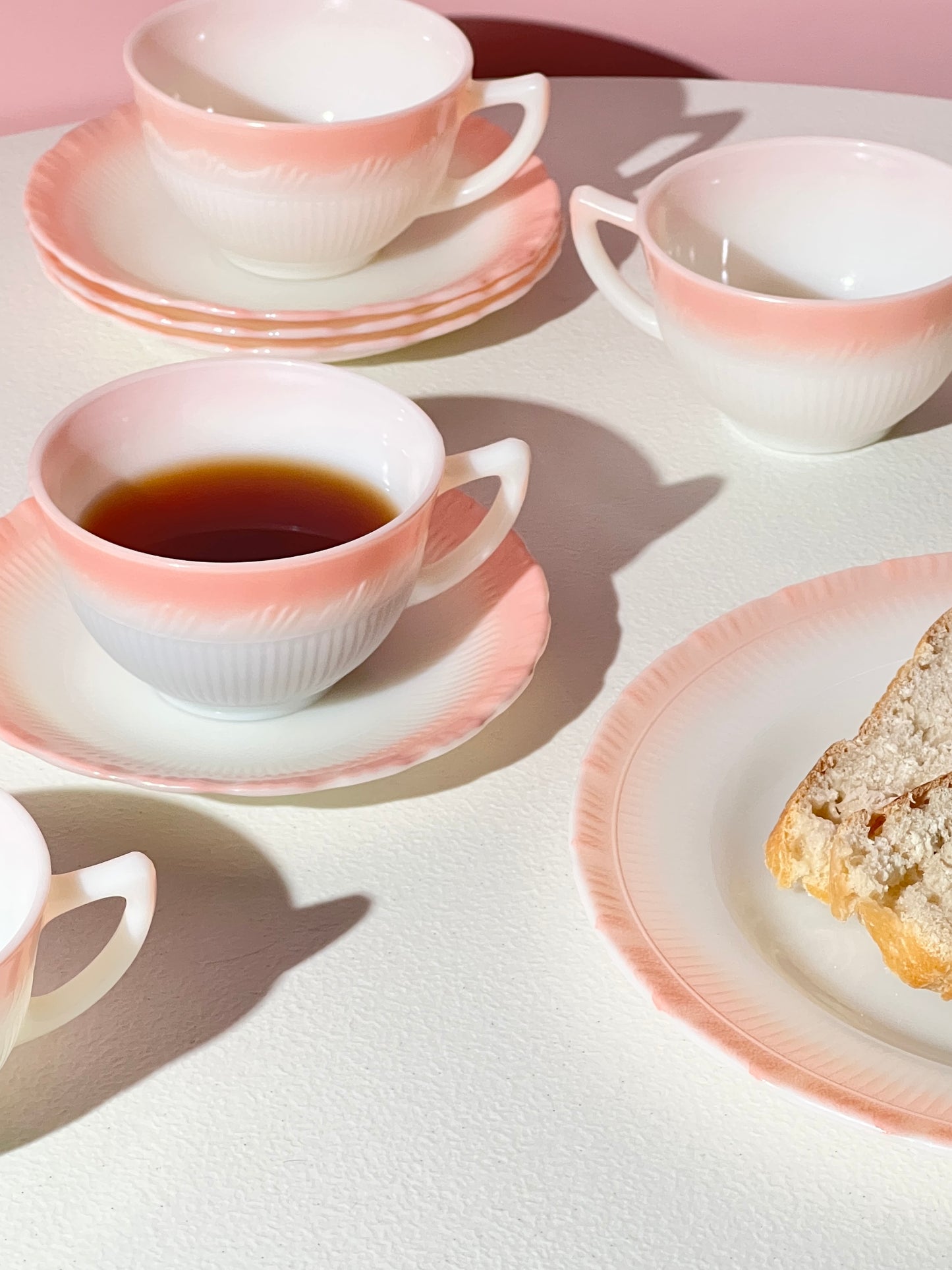 Pink Blush Translucent Dinnerware