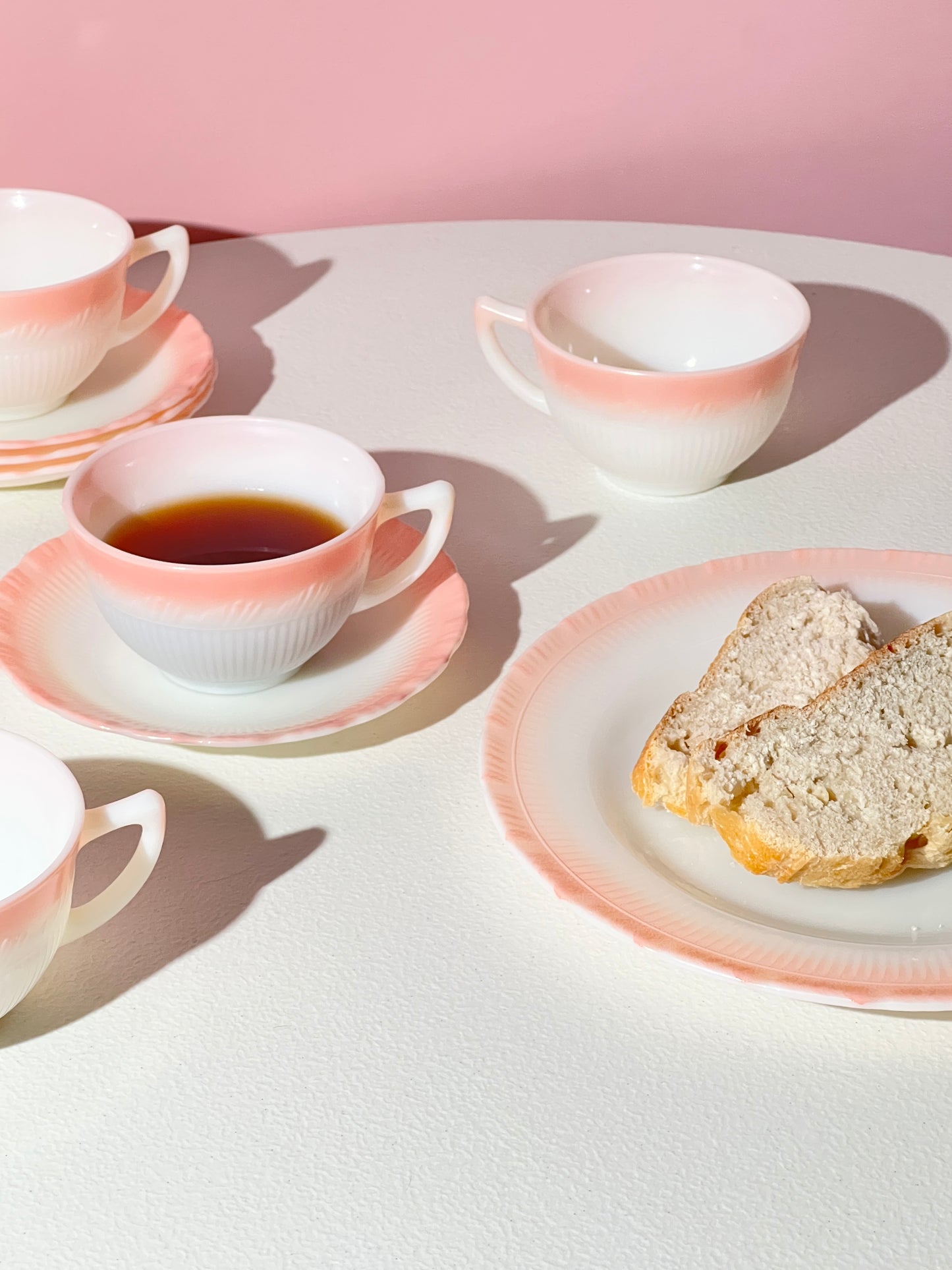 Pink Blush Translucent Dinnerware