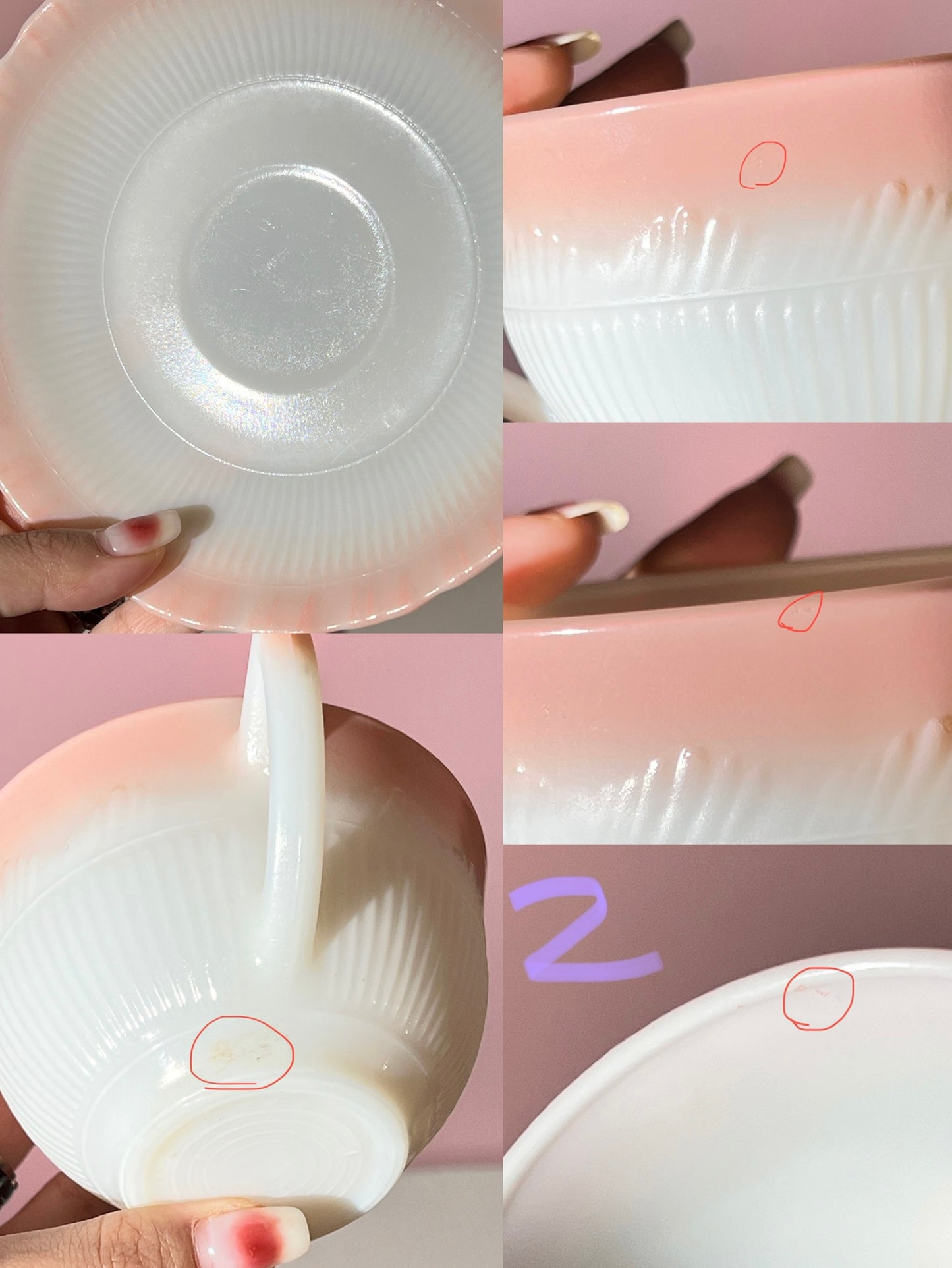 Pink Blush Translucent Dinnerware