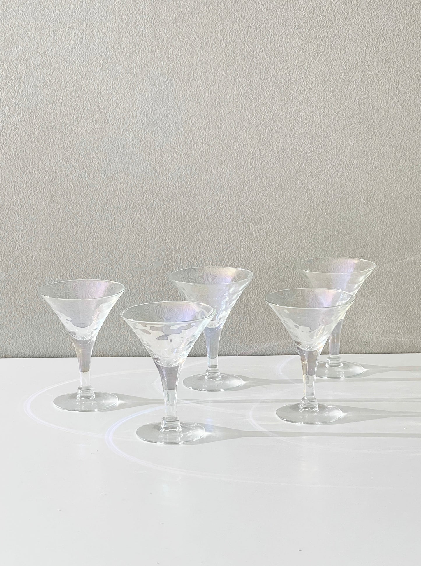 Vintage Iridescent Small Martini