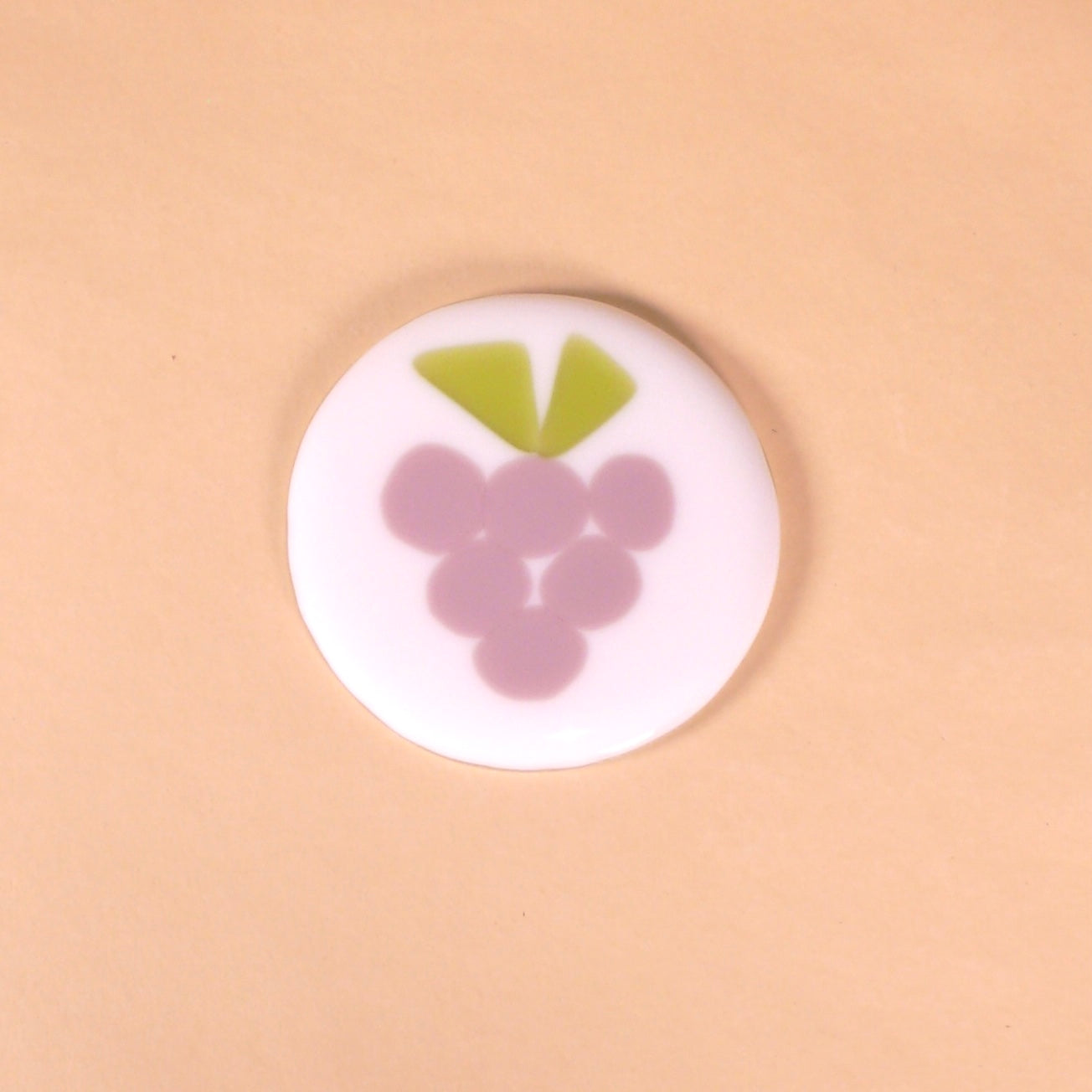 Fruity Glass Coaster - Grape