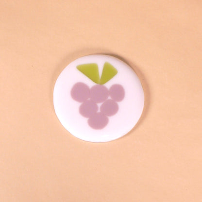 Fruity Glass Coaster - Grape