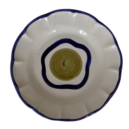 Olive Plate - Handmade & Hand Painted on the Amalfi