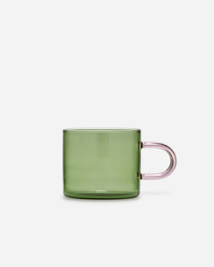 Lotta Coffee/Tea Cup  - Green Pink