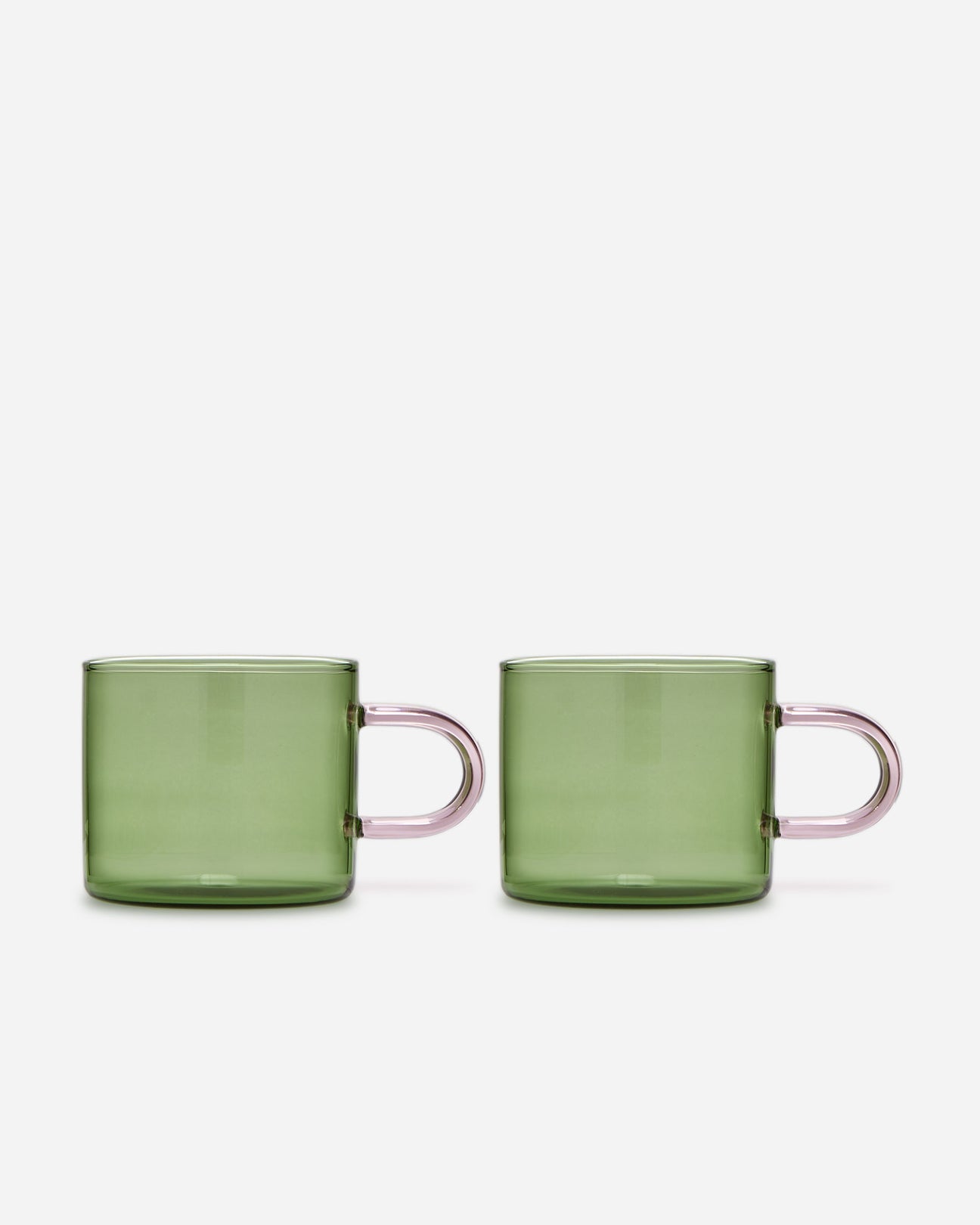 Lotta Coffee/Tea Cup  - Green Pink